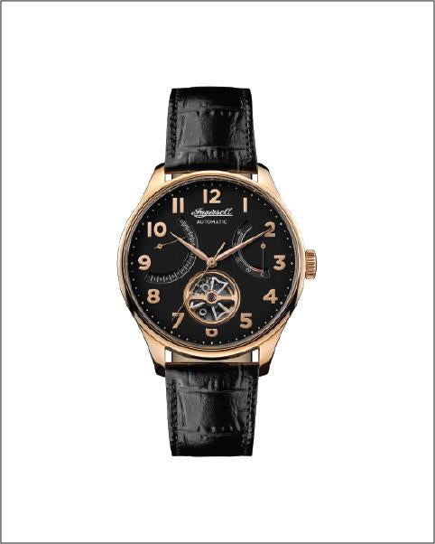 Ingersoll ING The Hawley Rose Gold Black Annabelle and Co Fine