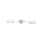 10K Yellow Gold Bridal Set 0.33