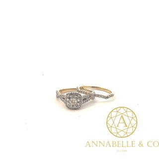 10K YG 0.75CT IJ I2-I3 DIA RING