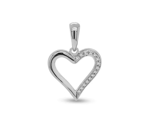 Eternal Love Diamond Set Heart Pendant