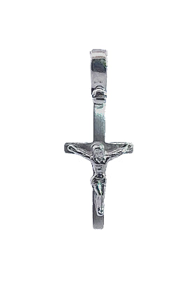 9k WG Italian Solid Crucifixion Pendant 22mm x 11mm Approx 1.5g
