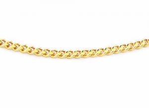 9k YG Italian Curb Chain 1.4mm wide 55cm Approx 3.0g