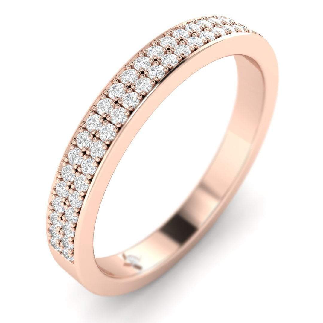 9K ROSE GOLD DESIGNER RING