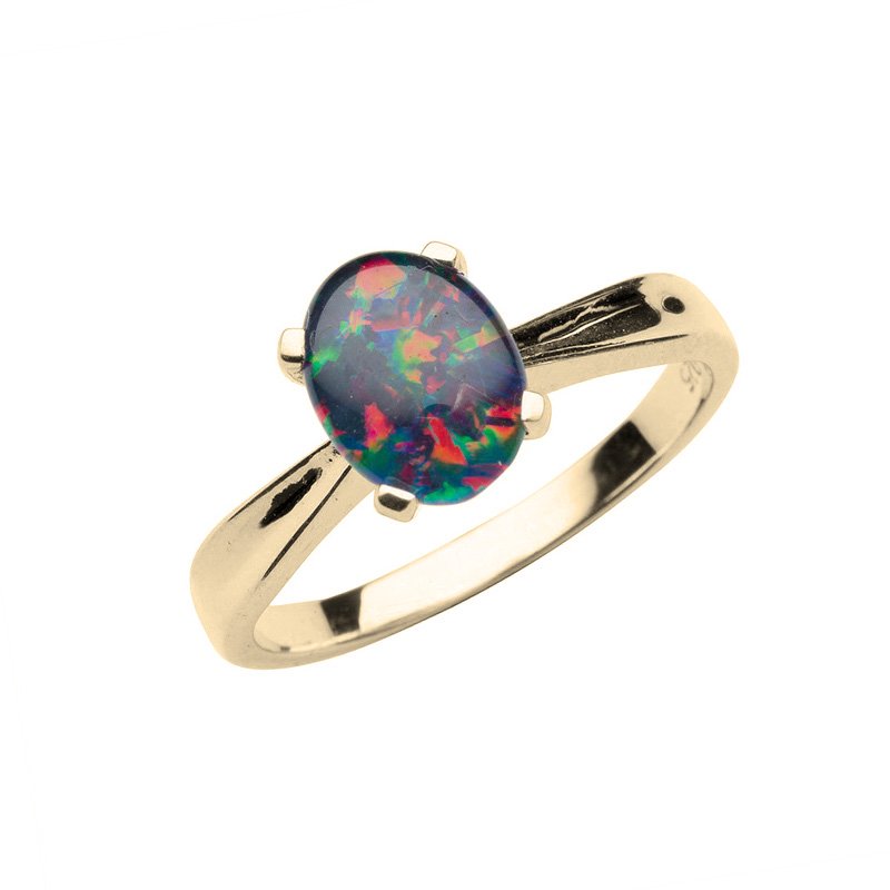 Iris Australian Opal ring