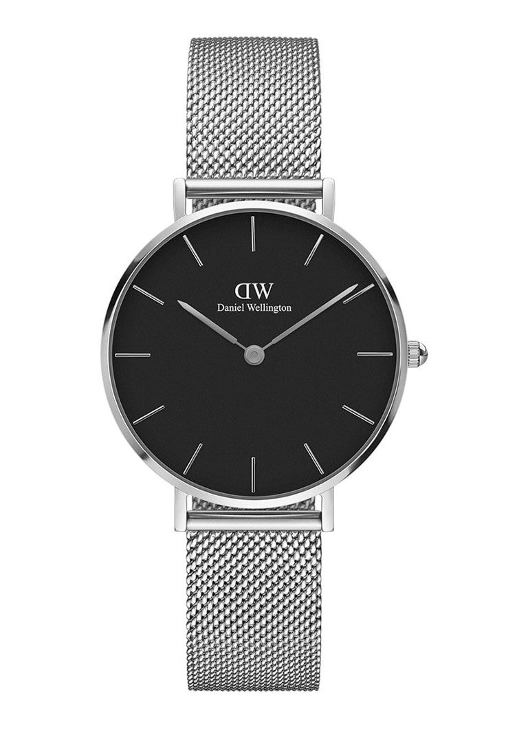 The Petite Sterling With A Black Dial Is An Outstanding Combination Of Style And Attitude. It Is A True Designer Statement And The Perfect Watch For Any Occasion.