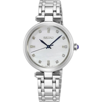 Seiko Ladies Stainless Steel Diamond Set SRZ529P