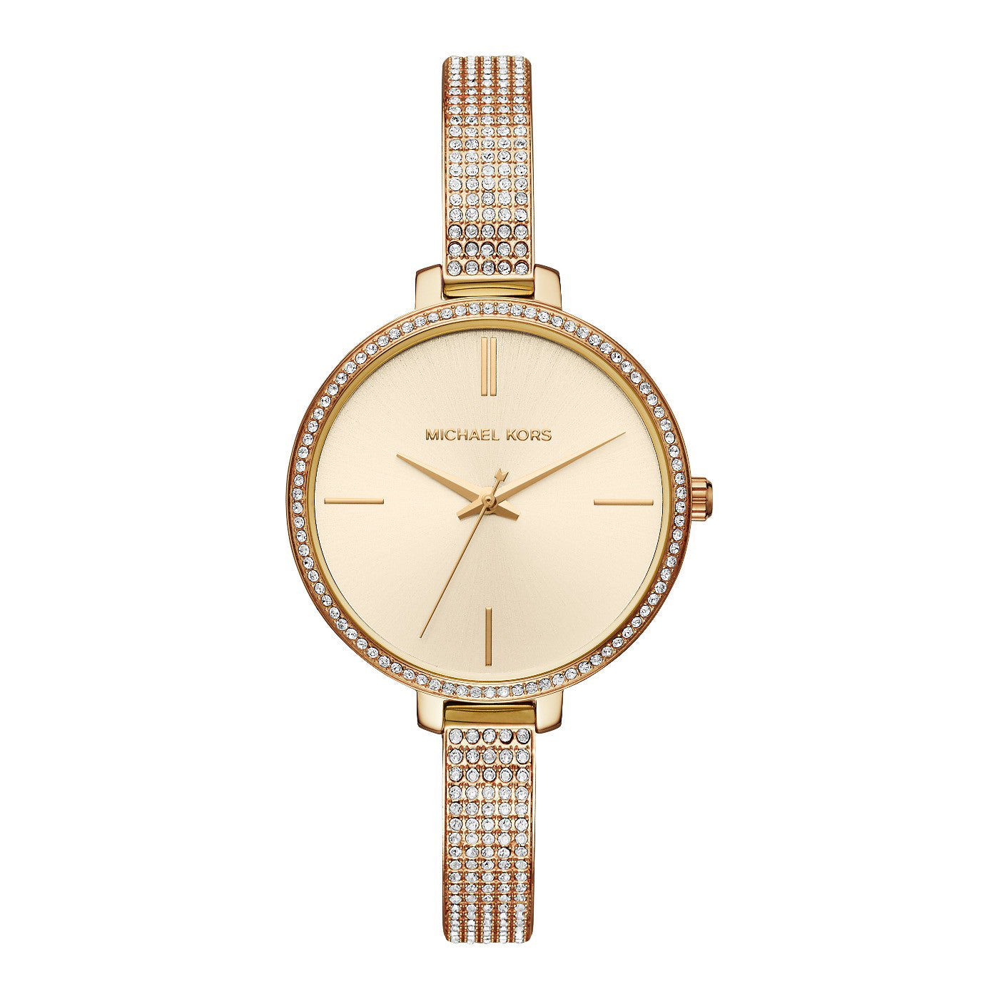 Jaryn Gold-Tone Analogue Watch MK3784