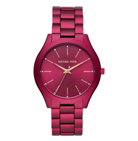 Ladies Pink Pvd Michael Kors Watch MK4505