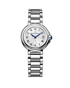 Maurice Lacroix FIABA silver/black Stainless steel bracelet Stainless steel case 28mm