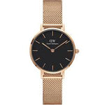 DANIEL WELLINGTON PETITE 28 MELROSE RG BLACK