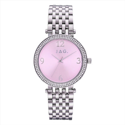 #3A LALOR PINK DIAL IPS 36MM IPS BLT