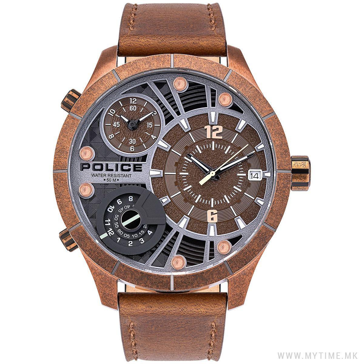 Police Bushmaster Mens Watch PL.15662XSQR/12