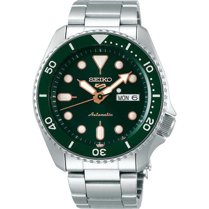 Seiko 5 Sports Automatic Green Dial Watch