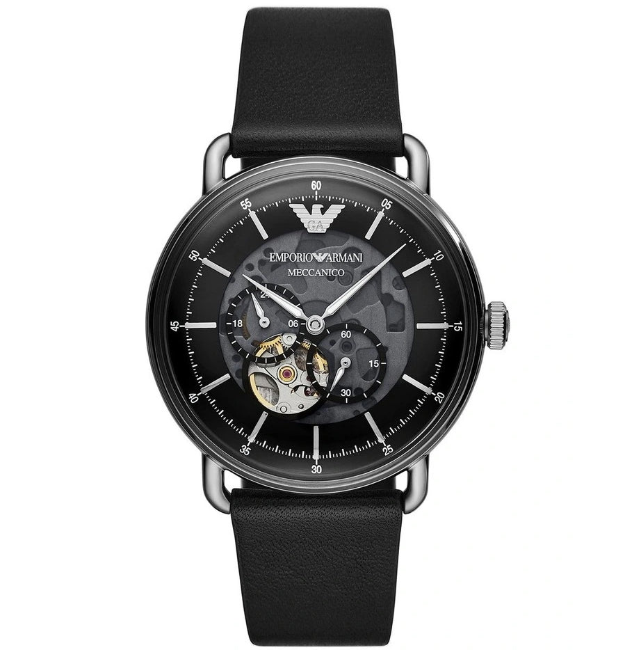 Emporio Armani Black Analogue Watch AR60026