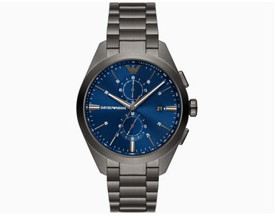 Emporio Armani AR11481 Claudio Black Stainless Steel Mens Watch