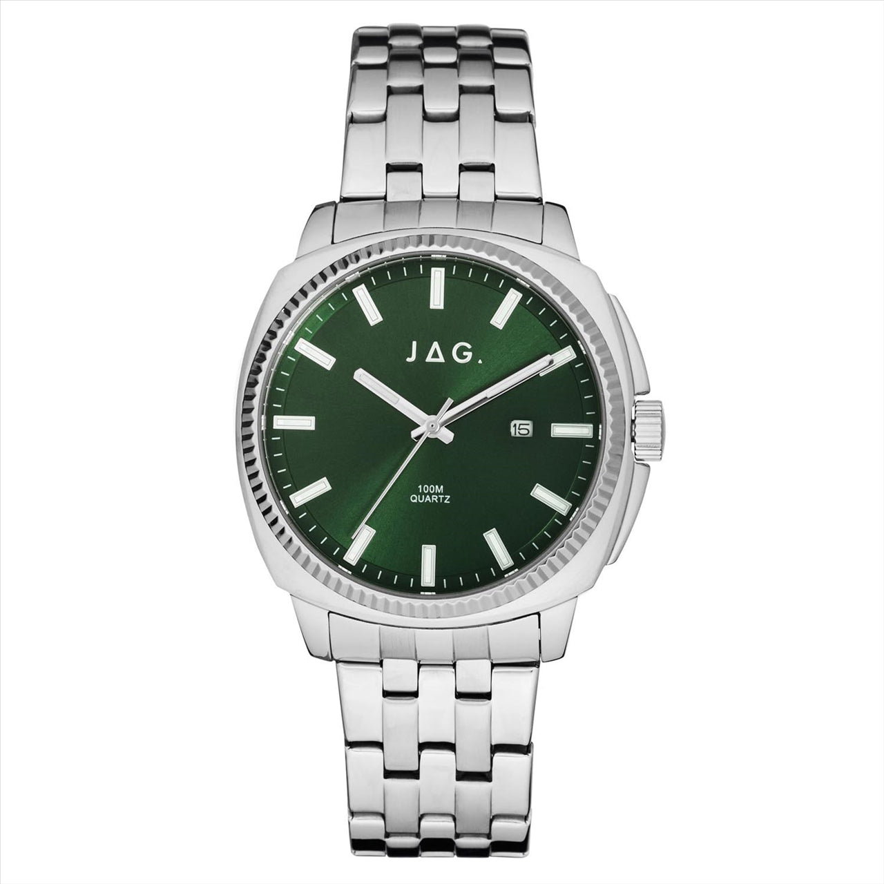 #2A LOGAN GREEN DI SS 42MM SS BLT