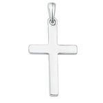 Sterling silver plain cross