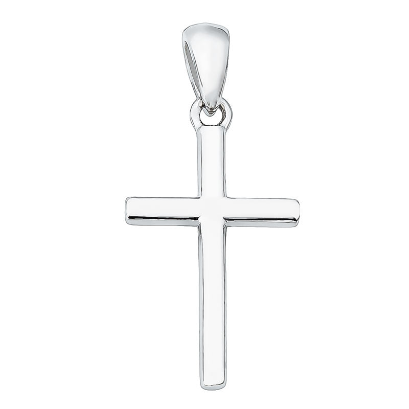 Sterling Silver Plain Cross