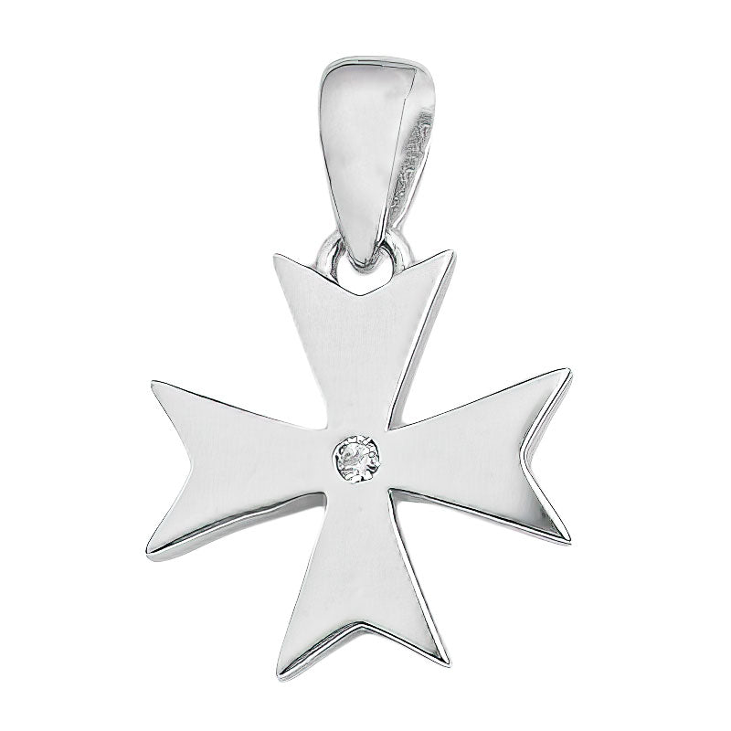 Sterling Silver Maltese Cross