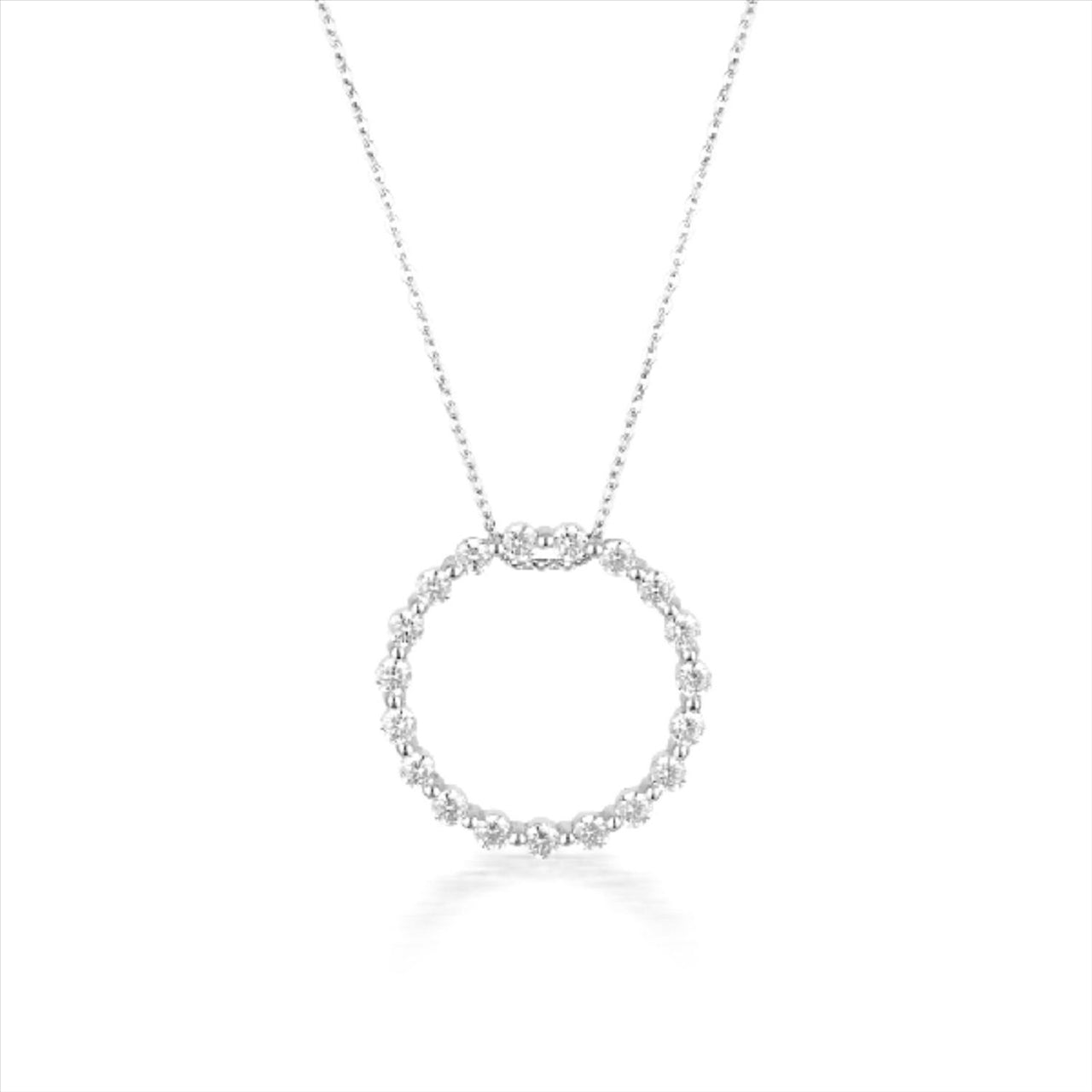 Georgini Love, Faith & Devotion Circle Of Life Pendant - Silver