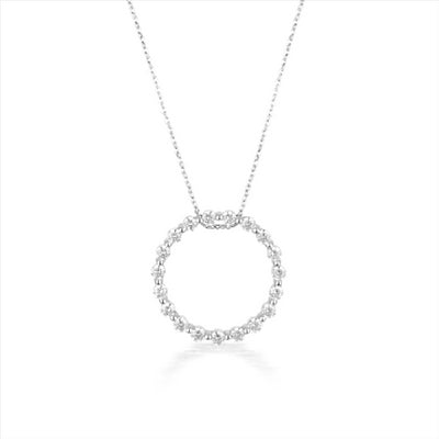 Georgini Love, Faith & Devotion Circle Of Life Pendant - Silver