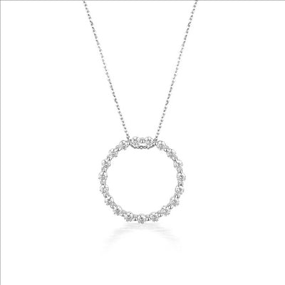 Georgini Love, Faith & Devotion Circle Of Life Pendant - Silver