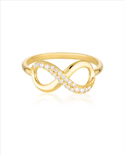 Georgini Love, Faith & Devotion Forever Infinty Ring - Gold