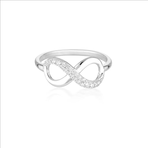 Georgini Love, Faith & Devotion Forever Infinty Ring - Silver