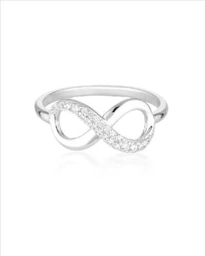 Georgini Love, Faith & Devotion Forever Infinty Ring - Silver