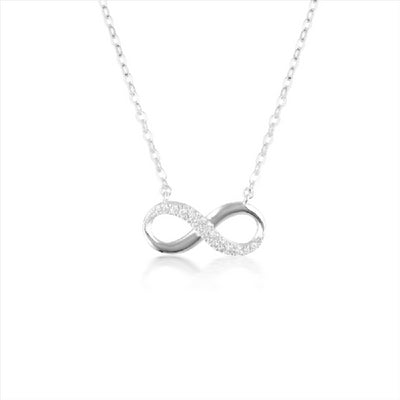 Georgini Love, Faith & Devotion Forever Infinty Pendant - Silver