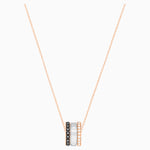 SwarovskiHint Pendant, Multi-coloured, Mixed metal finish