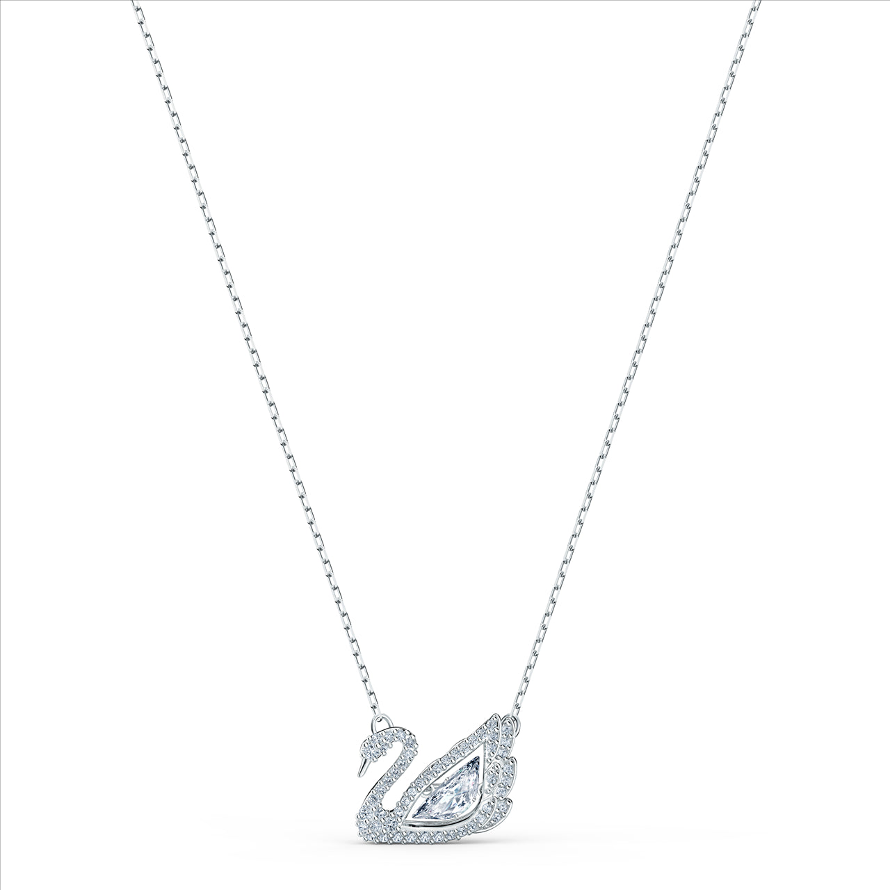 DANCING SWAN:NECKLACE CZWH/RHS 5514421