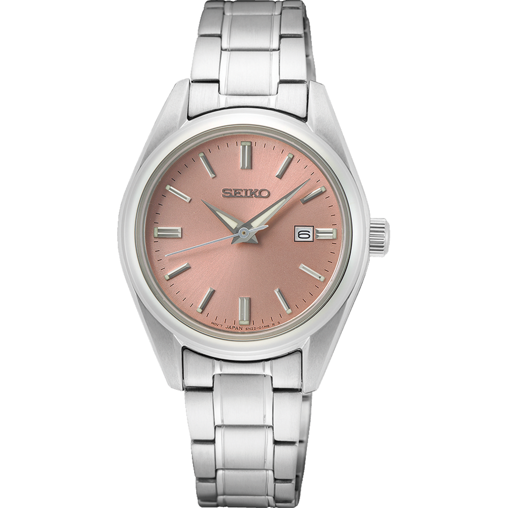 Ladies Conceptial Seiko Pink Dial Watch SUR529P