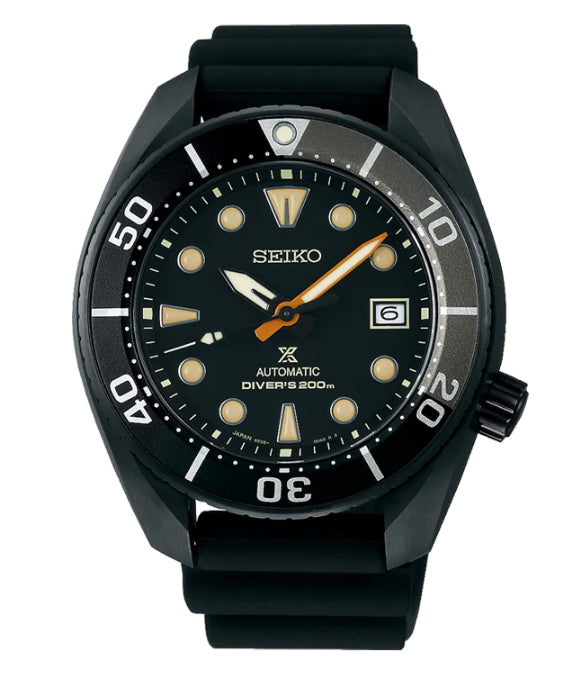 Seiko - Prospex Limited Edition Black Series Automatic Divers Watch - SPB125J